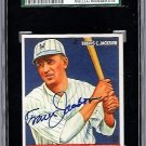 Travis Jackson Signed 1933 Goudey Reprint Card JSA Certified SGA Authentic Autograph HOF, NY Giants