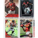 Atlanta Falcons RC Lot (4) Matt Ryan RC Julio Jones RC DeVonta Freeman RC