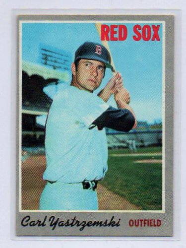 Carl Yastrzemski 1970 Topps #10 Boston Red Sox HOF