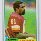 Art Monk RC HOF 1981 Topps #194 Redskins, HOF Rookie Card