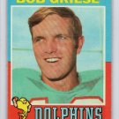 Bob Griese HOF 1971 Topps #160 Dolphins