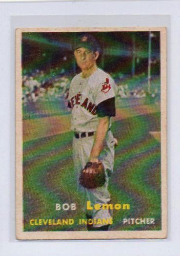 Bob Lemon 1957 Topps  #120  HOF Cleveland Indians
