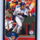 Rafael Palmeiro #/52 Insert 2003 Topps Black #487 Rangers, Orioles, Cubs