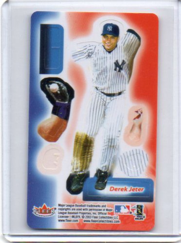 Derek Jeter 2003 Fleer 3-D Stand-ups (Standing Position) Yankees