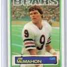Jim McMahon RC 1983 Topps #33 Chicago Bears Rookie