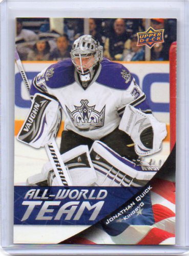Jonathan Quick 2011-12 Upper Deck All-World Team #AW16 Kings