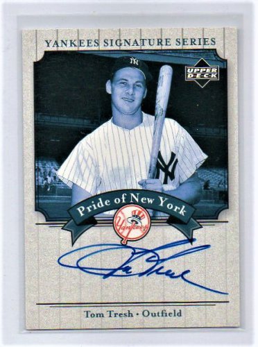 Tom Tresh 2003 Upper Deck Yankees Signature Series Pride of New York Autographs #PN-TT
