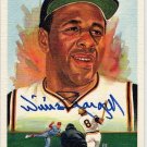 Willie Stargell Signed Autographed 1989 Perez-Steele Celebration Postcard #40 Pirates HOF