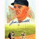 Joe Sewell Signed Autographed 1989 Perez-Steele Celebration Postcard #36 Yankees HOF