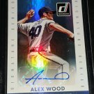 Alex Wood Auto 2015 Donruss Signature Series #36 Autograph Dodgers Braves