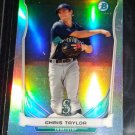CHRIS TAYLOR RC 2015 Bowman Mini Chrome Refractor #BM-SM5 Dodgers