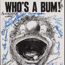 Brooklyn Dodgers Signed 11x17" Print Autographed by 20+ Podres, Black, Newcombe Erskine
