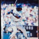 Eddie Murray HOF Signed Autographed 8x10" Color Photograph Photo Los Angeles Dodgers