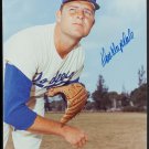 Don Drysdale HOF Signed Autographed 8x10" Color Photograph Photo Los Angeles Brooklyn Dodgers