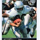 STEVE LARGENT HOF Auto 1997 UD UPPER DECK LEGENDS ON-CARD AUTOGRAPH #AL-8 SEAHAWKS