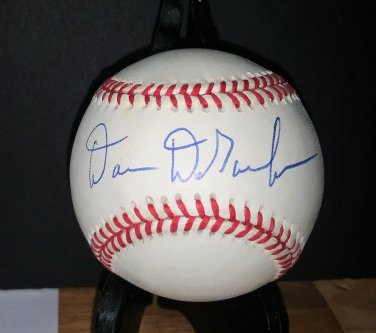 Dave Debusschere HOF Signed Autographed OAL Baseball NY Knicks White Sox RARE