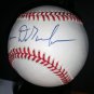 Dave Debusschere HOF Signed Autographed OAL Baseball NY Knicks White Sox RARE