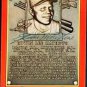 Eddie Mathews HOF Autographed Signed Dexter Hall of Fame Plaque Postcard Braves