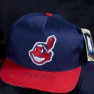 Joe Charboneau Signed Autographed Indians NWT Hat Cap "1980 ROY"