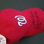 FRANK HOWARD Signed Autographed SENATORS Cap Hat, "1968/70 AL HR KING" Inscript