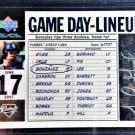 Adrian Gonzalez 2007 UD Black Game Day Line-up Autograph #GDL-AG Dodgers, Red Sox #/50