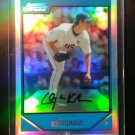 Clayton Kershaw RC Refractor 2007 Bowman Chrome Draft Picks #BDPP77 Dodgers
