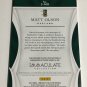 MATT OLSON RC 2017 Immaculate Collection PATCH #S-MO Oakland A's #/49 Rookie