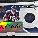 BRANDON MARSHALL #/10 AUTO RC 2006 Leaf R&S Dress Success SP Autographed RC #DS-20 Broncos Seahawks