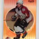 PETER FORSBERG #/400 REFRACTOR 1998-99 Bowman's Best Refractor #12 Avalanche, Flyers HOF