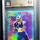 TODD GURLEY RC 2015 FINEST REFRACTOR ROOKIE #95FRRTG BGS 9.5 LOS ANGELES RAMS
