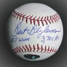 BERT BLYLEVEN HOF Signed Autographed OML Baseball (Selig) 2 Inscriptions