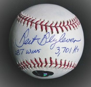 BERT BLYLEVEN HOF Signed Autographed OML Baseball (Selig) 2 Inscriptions