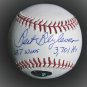 BERT BLYLEVEN HOF Signed Autographed OML Baseball (Selig) 2 Inscriptions