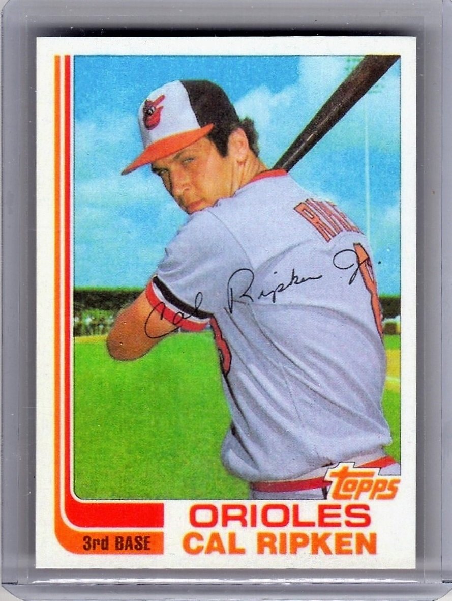 CAL RIPKEN RC 1982 Topps Traded #98 Reprint Orioles HOF