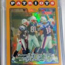 PATRIOTS DEFENSE 2008 Topps Chrome Refractor #TC155 Patriots /199