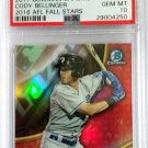 CODY BELLINGER RC 2017 Bowman Chrome PSA 10 GEM MINT Dodgers 2016 AFL Stars Rookie