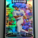 RUSSELL MARTIN 2006 Topps Chrome Black Refractor Rookie Logo #278 DODGERS, Yankees #/549