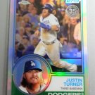 JUSTIN TURNER 2018 Topps Chrome 35th Anniversary #83T-15 DODGERS