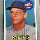 TOM SEAVER 1969 Topps #480 Mets, Reds HOF  High #