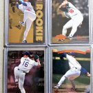 HIDEO NOMO RC LOT (4) 1995 Rookies Los Angeles Dodgers