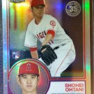 SHOHEI OHTANI RC 2018 Topps Chrome  REFRACTOR #83T-6 Angels