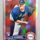CRAIG KIMBREL Refractor RC 2011 Topps Chrome Refractor Rookie #195 Red Sox