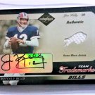 JIM KELLY HOF AUTO /50 2003 Limited Team Trademarks Autograph Jersey #LT-22 BILLS