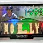 PAUL MOLITOR HOF 2012 Triple Threads Unity Relics #TTFR-14  Brewers HOF Spells 'Molly Ignitor'
