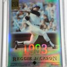 REGGIE JACKSON 2004 Topps Tribute Hall of Fame Cut Signature Edition #17 Yankees