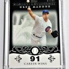 Greg Maddux 2008 Topps Moments & Milestones Black #8 Braves, Cubs HOF #/25