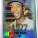 ERNIE BANKS 2004 Topps Tribute Hall of Fame Cut Signature Edition #75 CUBS HOF