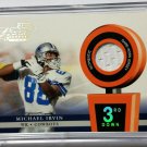 Michael Irvin #/50 HOF 2002 Playoff Piece of the Game Materials 3rd Down #POG-40 Cowboys