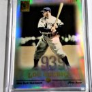 Lou Gehrig  2004 Topps Tribute Hall of Fame Cut Signature Edition #4 Yankees