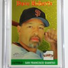 DAVE ROBERTS 2007 Topps Heritage Chrome #60 Dodgers